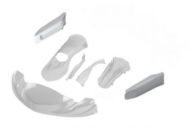 SET CARENATURE COMPL. PERLA 2025 (SOLO PLASTICHE)