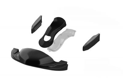 SET BODYWORKS MINI 2025 COMP. BLACK (ONLY PLASTIC)
