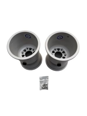 SET 2 CERCHI POST. 185MM MAGNESIO WHITE B.P.